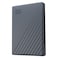 ويسترن ديجيتال ماي باسبورت محرك أقراص صلبة خارجي محمول USB نوع C ـ 5 تيرابايت - رمادي