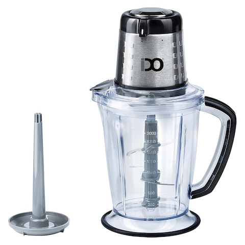 IDO Chopper 800 Watt 2 Liters - Black - CH800-BK
