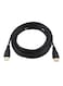 Generic HDMI to HDMI Male Cable Cord Adapter HD 1080P for HDTV PS3 Camcorder 2M Black