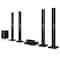 LG Home Theater System LHD657 5.1 Channel With Tall Boy Speaker