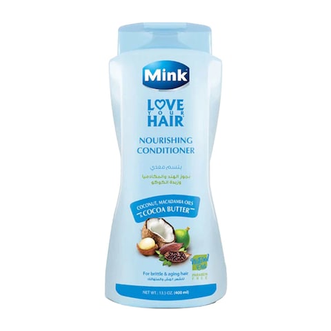 Buy Mink Conditioner with Coconut Macadamia Oil and Cocoa Butter - 400 ml in Egypt