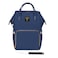 Sunveno Diaper Bag with USB - Navy Blue