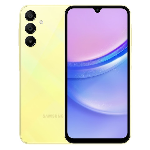 Samsung A15 Dual SIM 4GB RAM 128GB 5G LTE Yellow