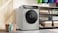 Bosch Series 8 Free-Standing Washing Machine, Frontloader Fullsize, 9 kg, 1400 rpm, Home Connect: Remote Monitoring and Control, TouchControl button, Programmable, Silver Inox, WGB244AXGC
