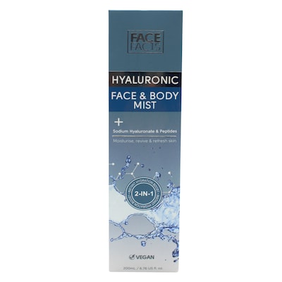 FACE FACTS HYA FACE &BODY MIST200ML