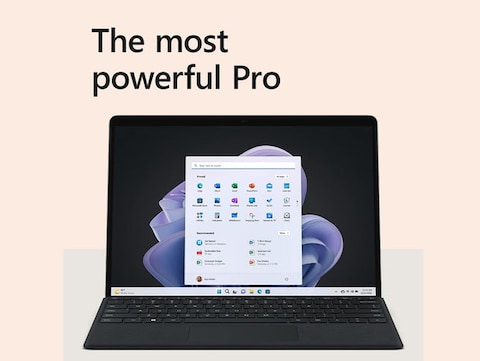 Microsoft Surface Pro 10 2-In-1 Tablet Intel Ultra 7-165H 16GB 256GB SSD 13 inch QHD Touch Windows 11 Pro Black Color   ZDV-00019 (Device Only)- International Version