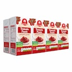 Buy Carrefour Tomato Paste 135g Pack of 8 in UAE