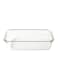 Generic Glass Bakeware Pans Clear 34X25.5X7.1Centimeter