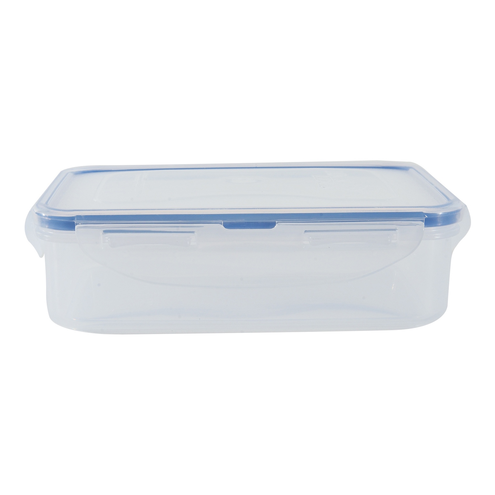 Lock &amp; LockClassic Rectangular Food Container HPL815 Clear/Blue 550ml