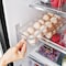 Egg Storage Container For Refrigerator - 14 Egg Container With Lid &amp; Handle, Egg Holder For Refrigerator, Egg Storage &amp; Egg Tray (Pack of 2)