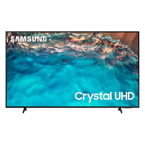 Samsung  BU8000 55-Inch Crystal UHD 4K Flat Smart TV UA55BU8000UXZN Black