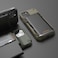 VRS Design Damda Glide PRO designed for iPhone 11 PRO case cover [Semi Automatic] slider door Credit card holder Slot wallet [4 cards] - Khaki