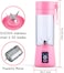 USB Juicer Bottle Blender, atongm 150W Portable Rechargeable Mixer Grinder juicer Electric Blender Bottle with six Blade for Making Juice, Shake, Smoothies(380ml)