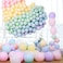 Katchon Pastel Party Balloons - Pack Of 100 , Latex I Pack Of 10 Colors Balloons I Pastel Party Decorations I Birthday And Bachelorette Decorations I Bridal Shower, Home/Office Decor Supplies Kit