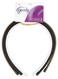 Goody - Pack Of 2 Classics Covered Headband White/Brown/Black