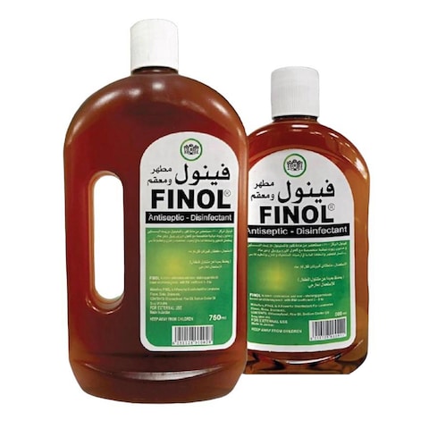 Finol Antiseptic Cleaner 750 Ml + 500 Ml