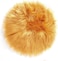 Generic Yunou Round Faux Fur Rug For Living Room And Bedroom Carpets (1.97 Feet Diameter Yellow Camel)