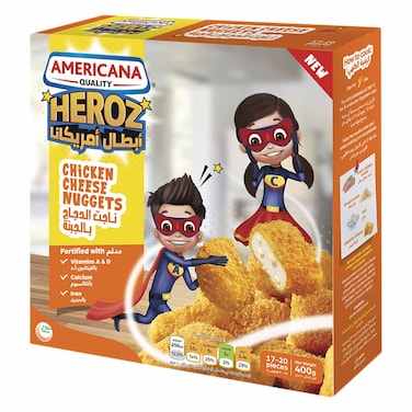 Americana Heroz Chicken Cheese Nuggets 400g
