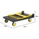STANLEY Platform Trolley 250KG - Polypropylene Platform &amp; Pedal Brake - Built for Commercial Warehouses, Retail Stores, Delivery Services &amp; Professional Movers - SXWT-PC509