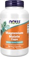 Now Foods Supplements, Magnesium Malate Caps With 95 Mg Of Elemental Magnesium, Nervous System Support*, 180 Veg Capsules
