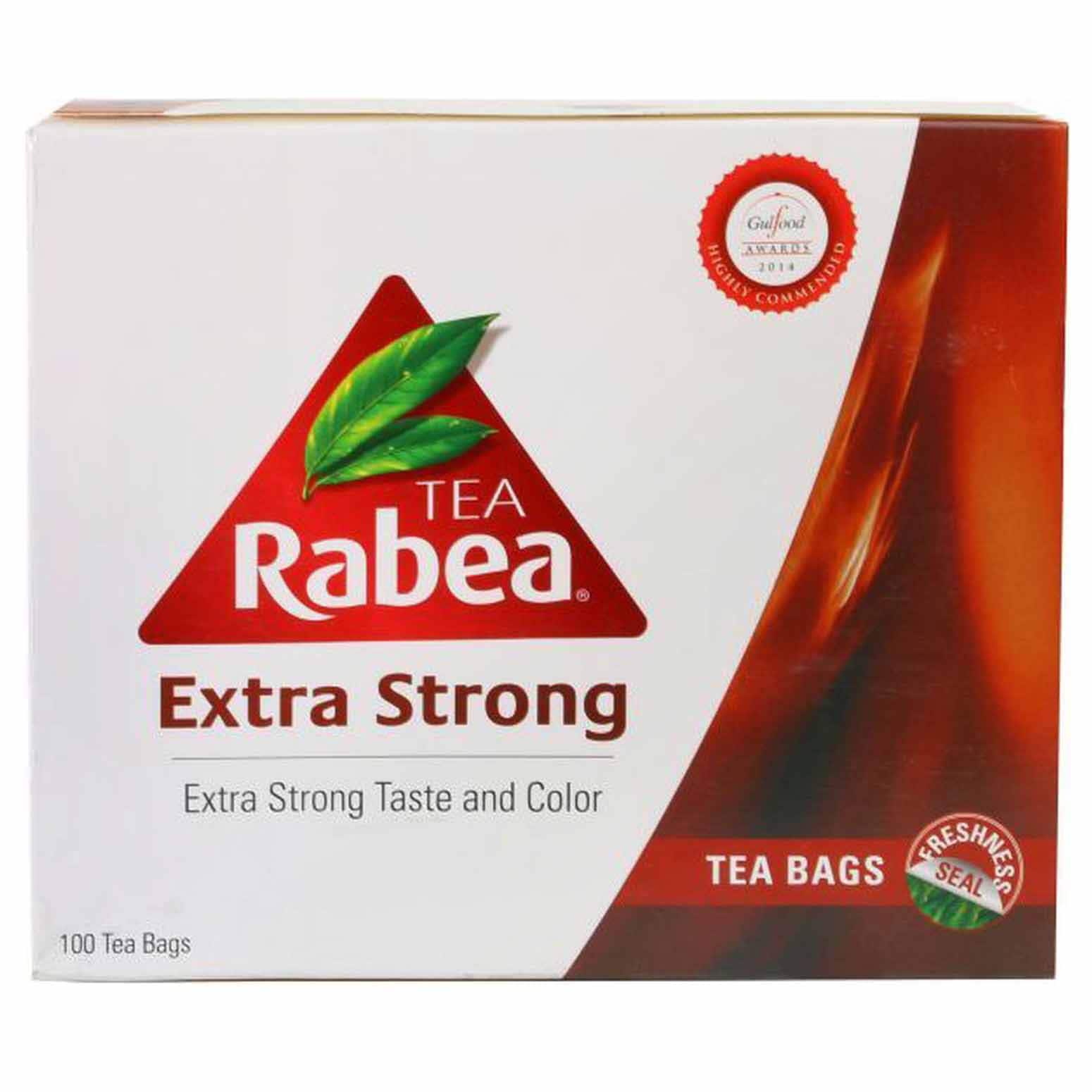 Buy Rabea Extra Strong Tea - 100 Tea Bags Online | Carrefour Egypt