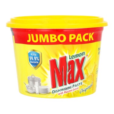 Lemon Max Dish Washing Paste Yellow 750 gr
