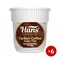 Hans Turkish Instant Coffee Sugar Free In Cup - 20 gram - 6 Pieces