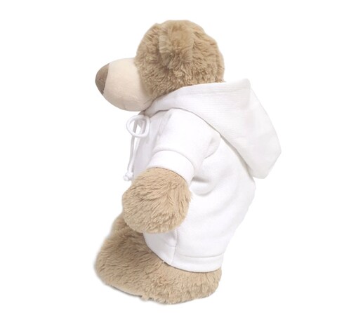 Mascot Doctor Bear with trendy white doctor&#39;s top Size 28cm