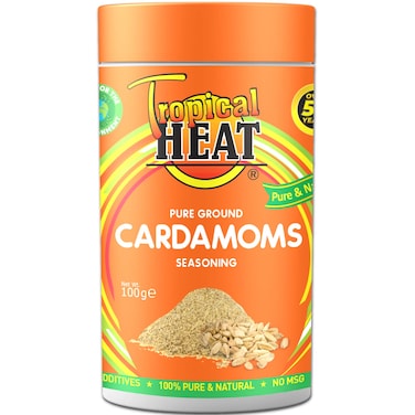 Tropical Heat Spices Cardamoms Ground 100G
