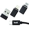 Budi DC180AB 6 in 1 Charge, Sync Cable 2.4A 0.6 Meter