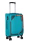 Eminent Expandable Luggage Trolley Bag Soft Suitcase for Unisex Travel Polyester Shell Lightweight with TSA lock Double Spinner Wheels E765SZ Carry On 20 Inch Green