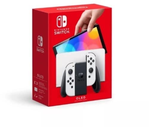 Nintendo Switch, OLED Model With White Joy-Con