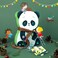 Djeco Silhoutte Puzzle - Leo The Panda 24 Pcs