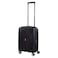 أمريكان توريستر أرغايل حقيبة سفر ذات غلاف صلب بأربع عجلات باللون الأسود مقاس 55 سم