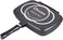 Dessini Two-Sided Double Grill Non-Stick Teflon Pan 36 Cm, Black
