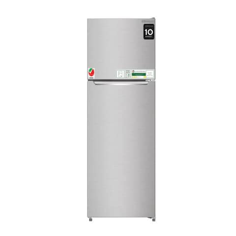 Bompani 260L Gross Capacity Double Door Refrigerators Inox No Frost Recessed Handle R600A Inside Condenser - 1 Year Full &amp; 5 Year Compressor Warranty - BR265SSN Silver