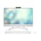 HP All In One 200 G4 AIO - J85I1E Brand New 12th GEN., I5-1235U, 8GB, 1TB HDD, 21.5, FHD, Snow White, ENG KB, DOS, With Keyboard And Mouse