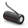 مكبر صوت بلوتوث محمول من SKA - صوت جهير عميق، صوت عالي الجودة، تصميم مدمج وأنيق، مقاوم للماء IPX7، وقت تشغيل 10 ساعات (أسود) - AS4010