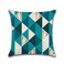 Rishahome Geometry Printed Cushion Cover, 45x45 cm