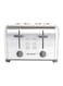 Sharp Electric Slice Toaster 1400W KZ-T42-S3 Silver/Grey