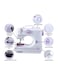 Generic 12 Stitches Multifunction Mini Sewing Machine FHSM-505 White