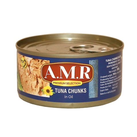 AMR Tuna Chunks in Oil -185 gram