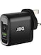 JBQ HC-745 PD 45W PD + QC3.0 Port Fast Charger Black