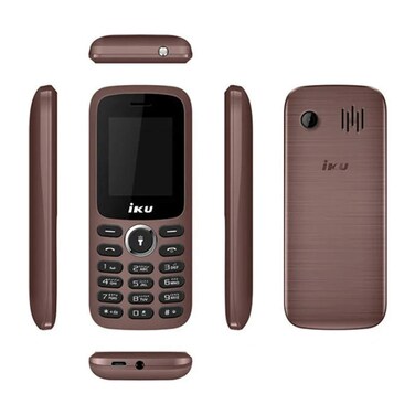 IKU S1 - 1.8-inch Dual SIM 2G Mobile Phone - Brown
