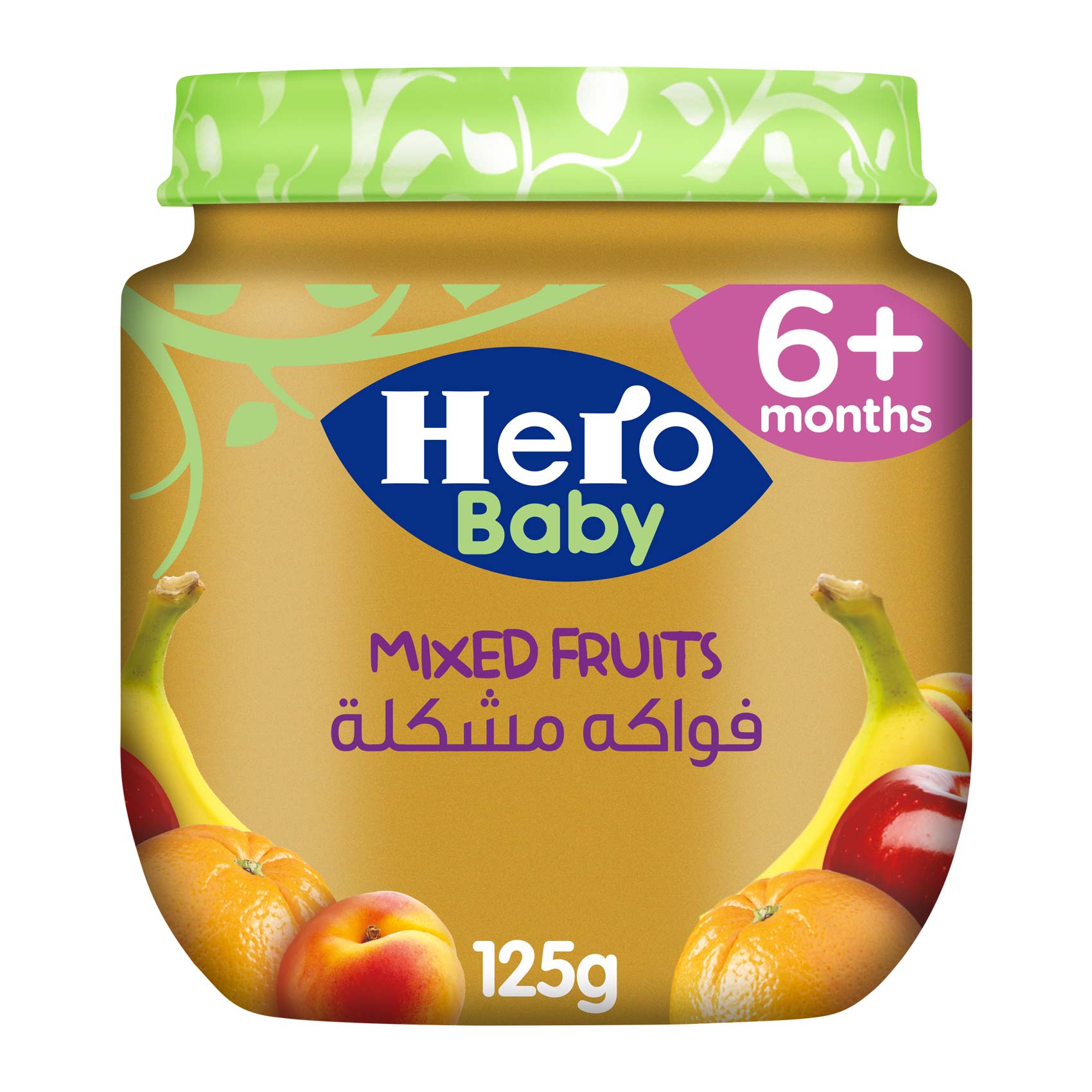 Hero Baby Mixed Fruits Jar - 125 gram