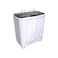 Tornado (BK) Half Automatic Washing Machine - 7 Kg - White/ Black - TWH-Z07DNE-W