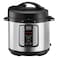 Black+Decker Smart Steam Pot Cooker 7 In1 Programmable Electric Pressure Pressure Cooker PCP1000-B5 Silver 6L