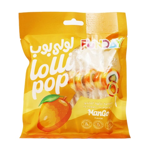 Funday Mango Lollipops - 80 gram