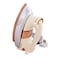 Sonashi Heavy Iron - Gold Ceramic Coated Soleplate, Overheat Safety Protection with Easy Temperature Settings, Heavy Iron Box Suitable for All Fabrics 1200 W SHI-6011 Off White/Gold