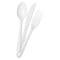 Fun Green Track Sukkar Cutlery Set White 18 PCS